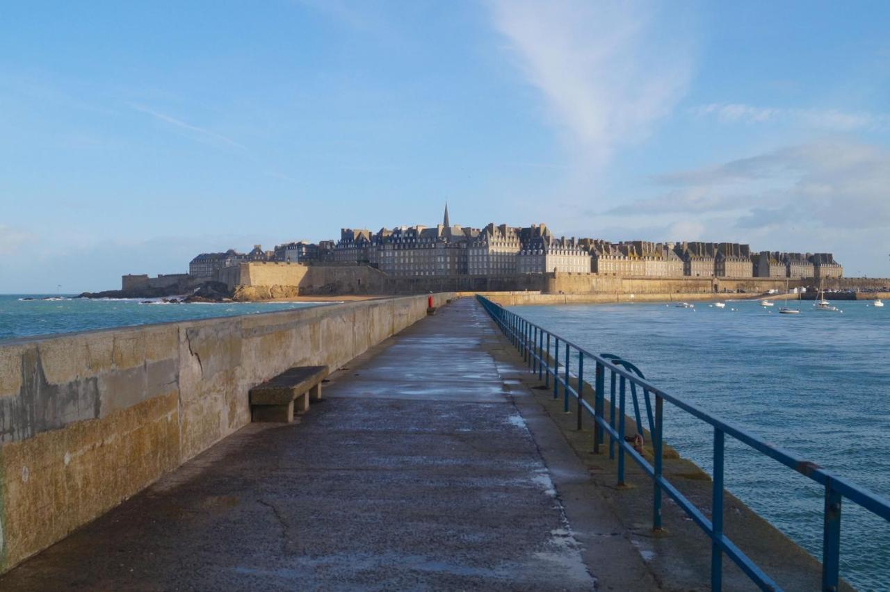 Ferienwohnung Le Nautilus, Saint Malo, Les Bas Sablons Exterior foto
