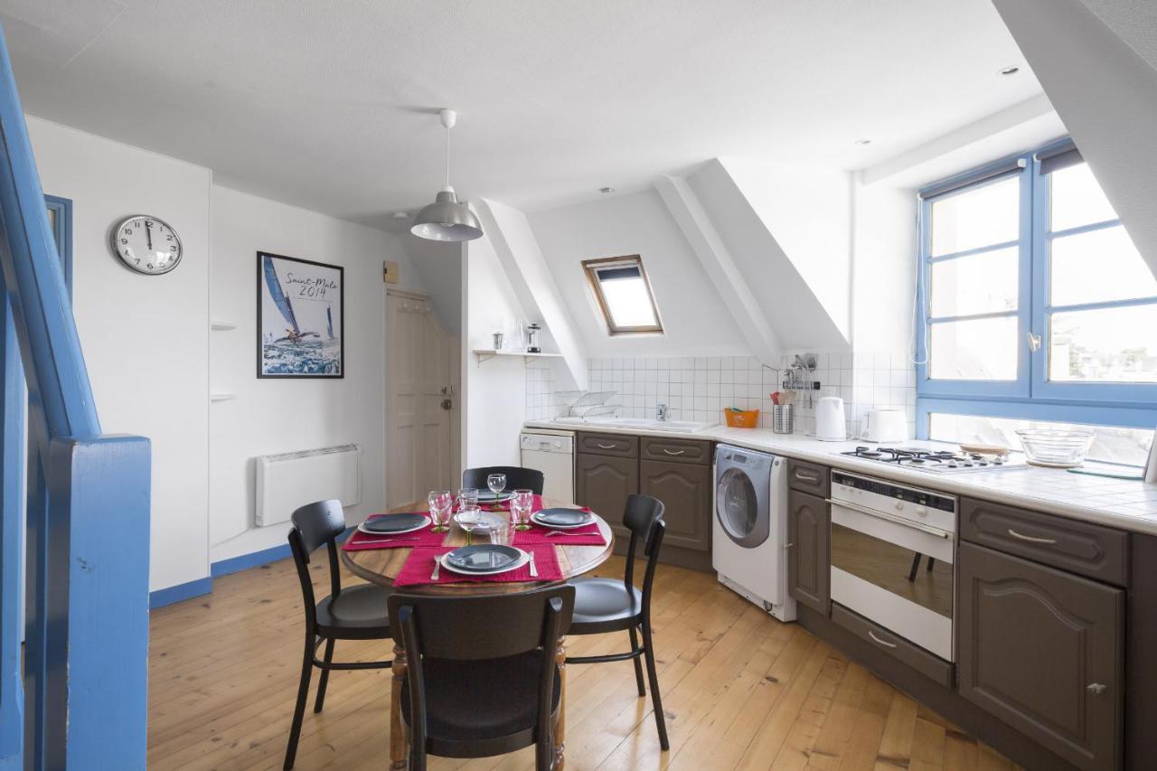 Ferienwohnung Le Nautilus, Saint Malo, Les Bas Sablons Exterior foto